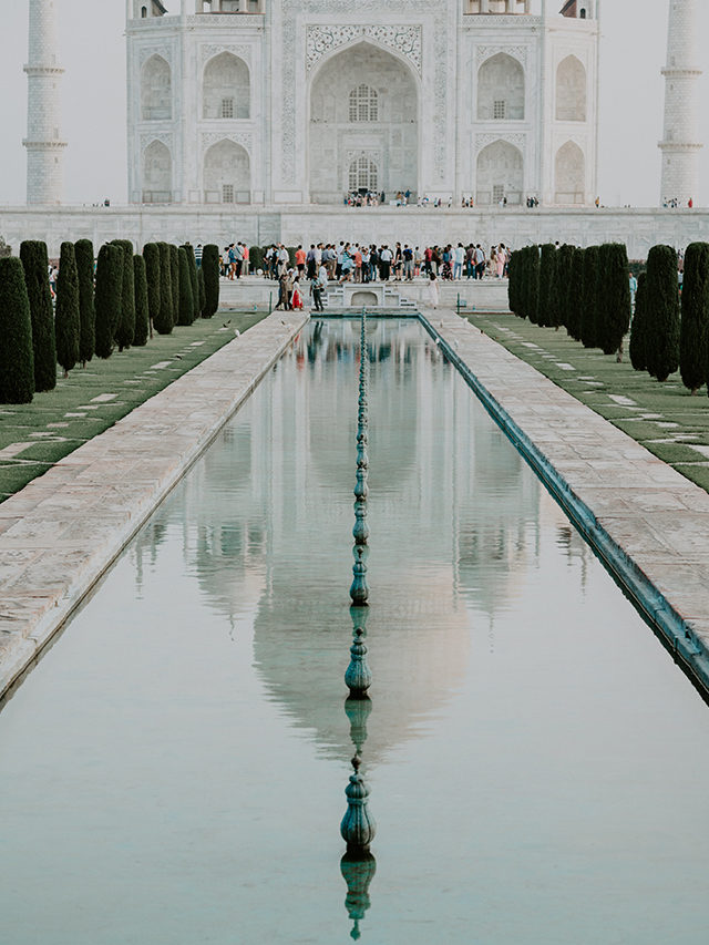 The beauty of the Taj