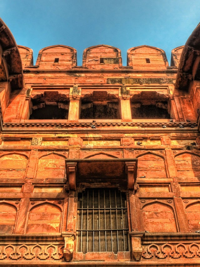 The beauty of Agra Fort